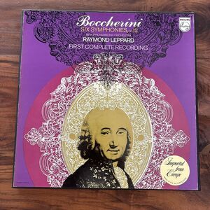 Raymond Leppard Boccherini Six Symphonies 3xLP Box Set Philips 6703 034
